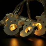 Battery Ghost Shaped LED String Lights for Halloween Holiday –  YZ-80073