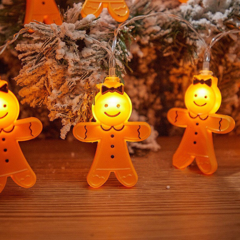 BO 10LED gingerbread man-YZ-90041