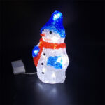 3D acrylic snowman 20LED size 18×17.5x23cm – YZ-90118