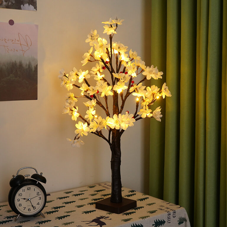 Peach blossom red fruit tree lamp LED tree lights- YZ-90468