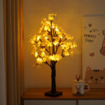 Peach blossom red fruit tree lamp LED tree lights- YZ-90468