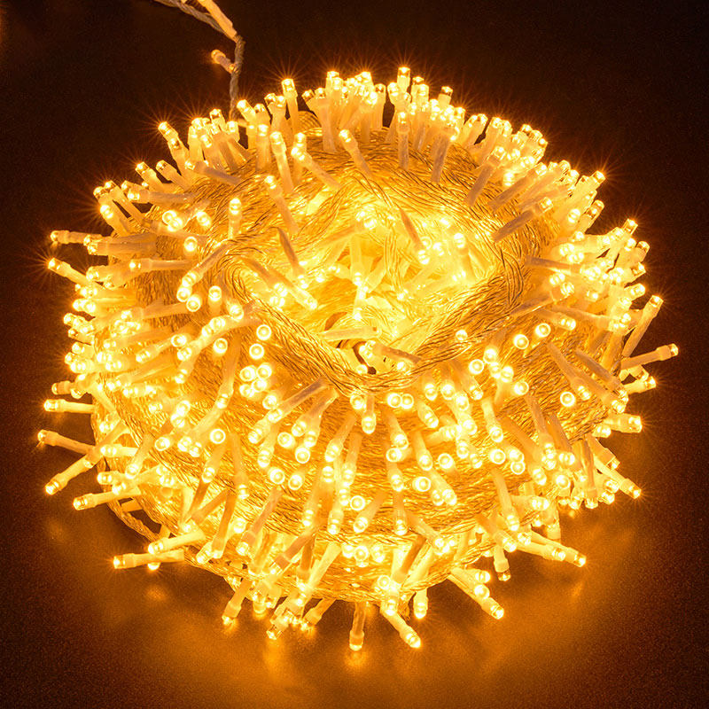 5mm LED light transparent wire warmwhite – YZ-90004